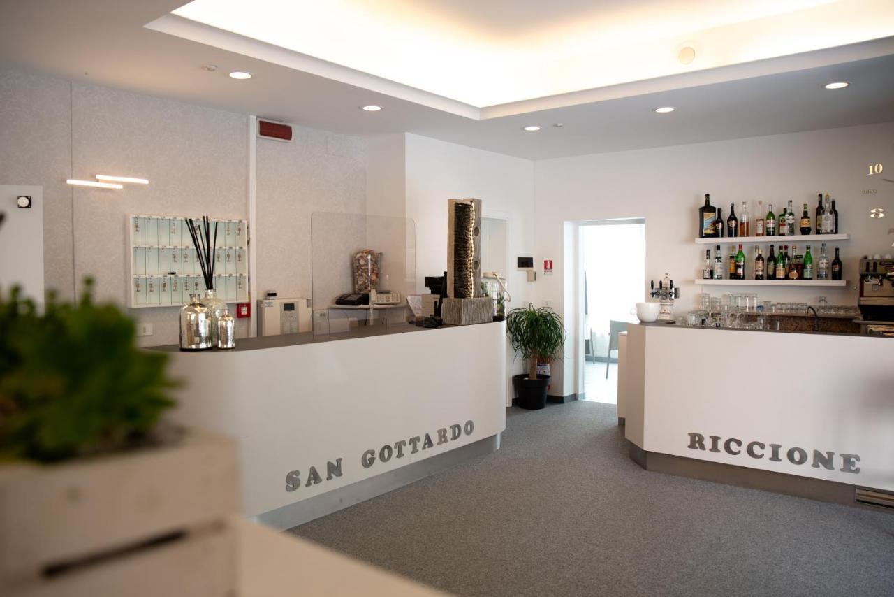 Hotel San Gottardo Riccione Bagian luar foto